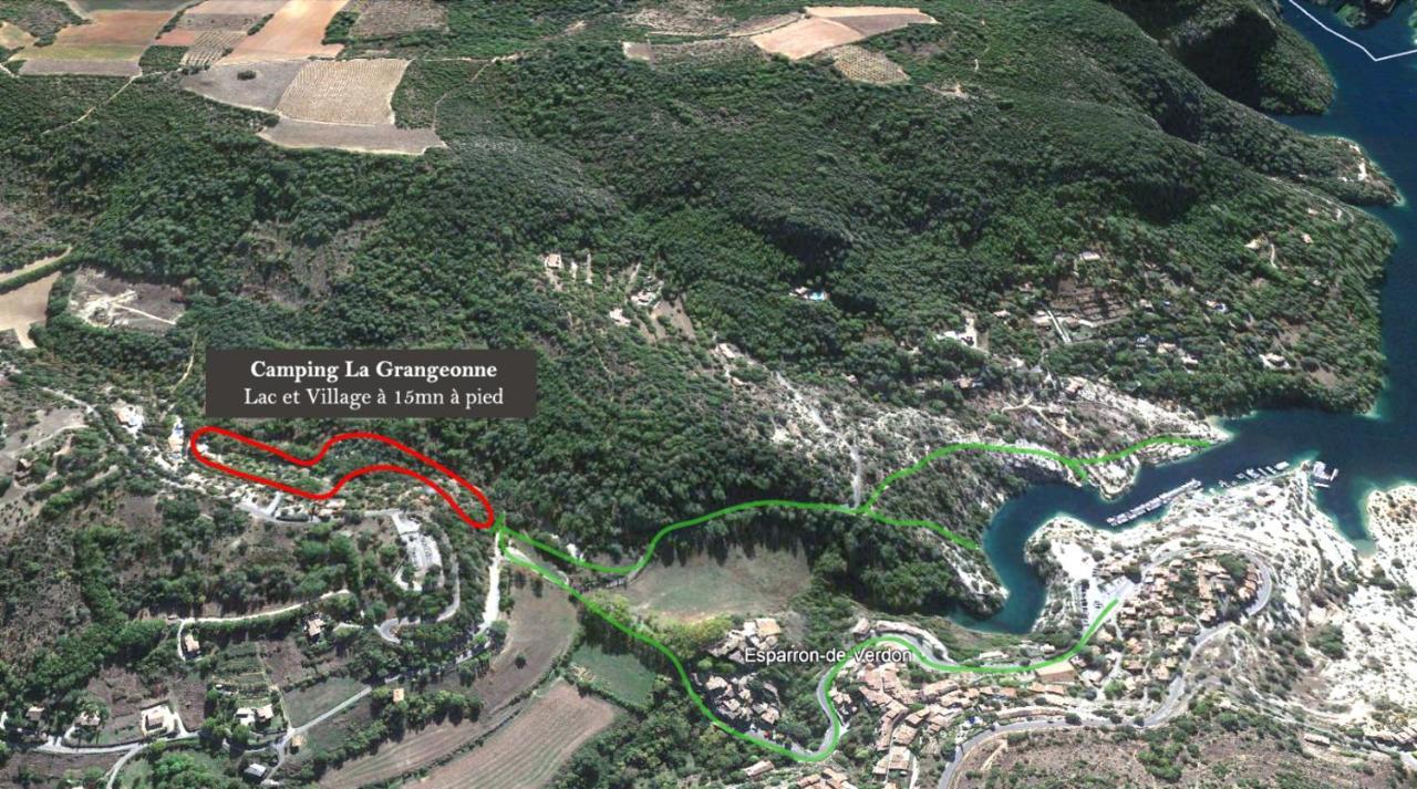 Camping La Grangeonne إسبارون دي فيردون المظهر الخارجي الصورة